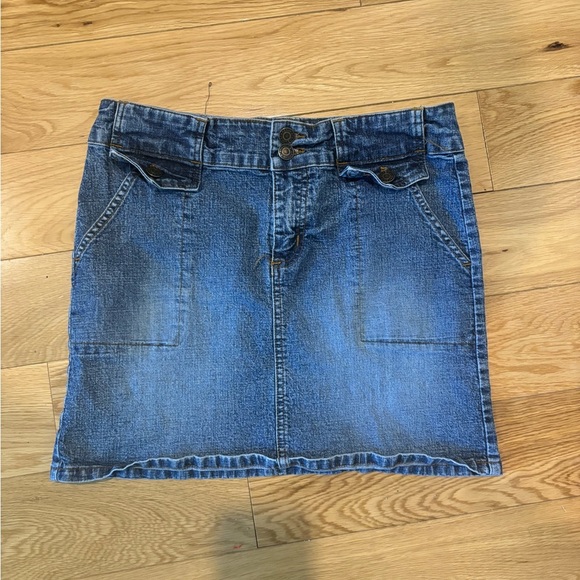 Vintage Denim Blue Women's Skirt - Picture 1 of 4